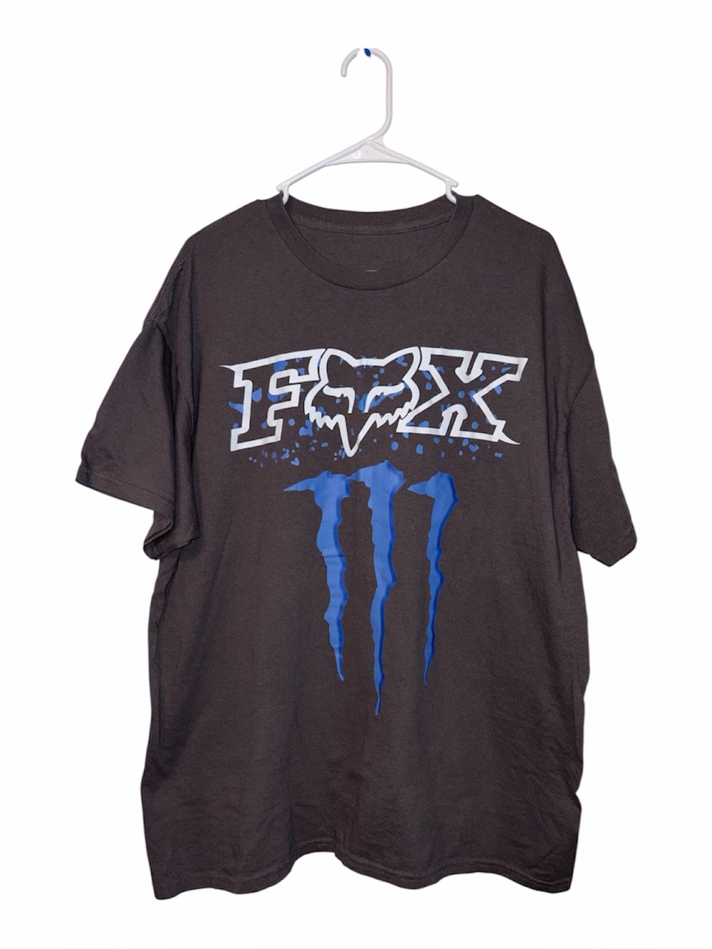 Fox Racing x Monster Energy T-Shirt Size XL Y2K